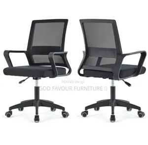 Black Mesh Swivel Adjustable Office Chair Gvd4