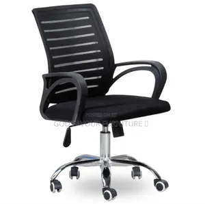Black Adjustable Swivel Office Chair Jgd3