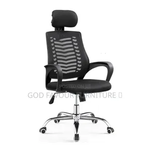 Swivel Adjustable High Back Headrest Office Chair Hsw8