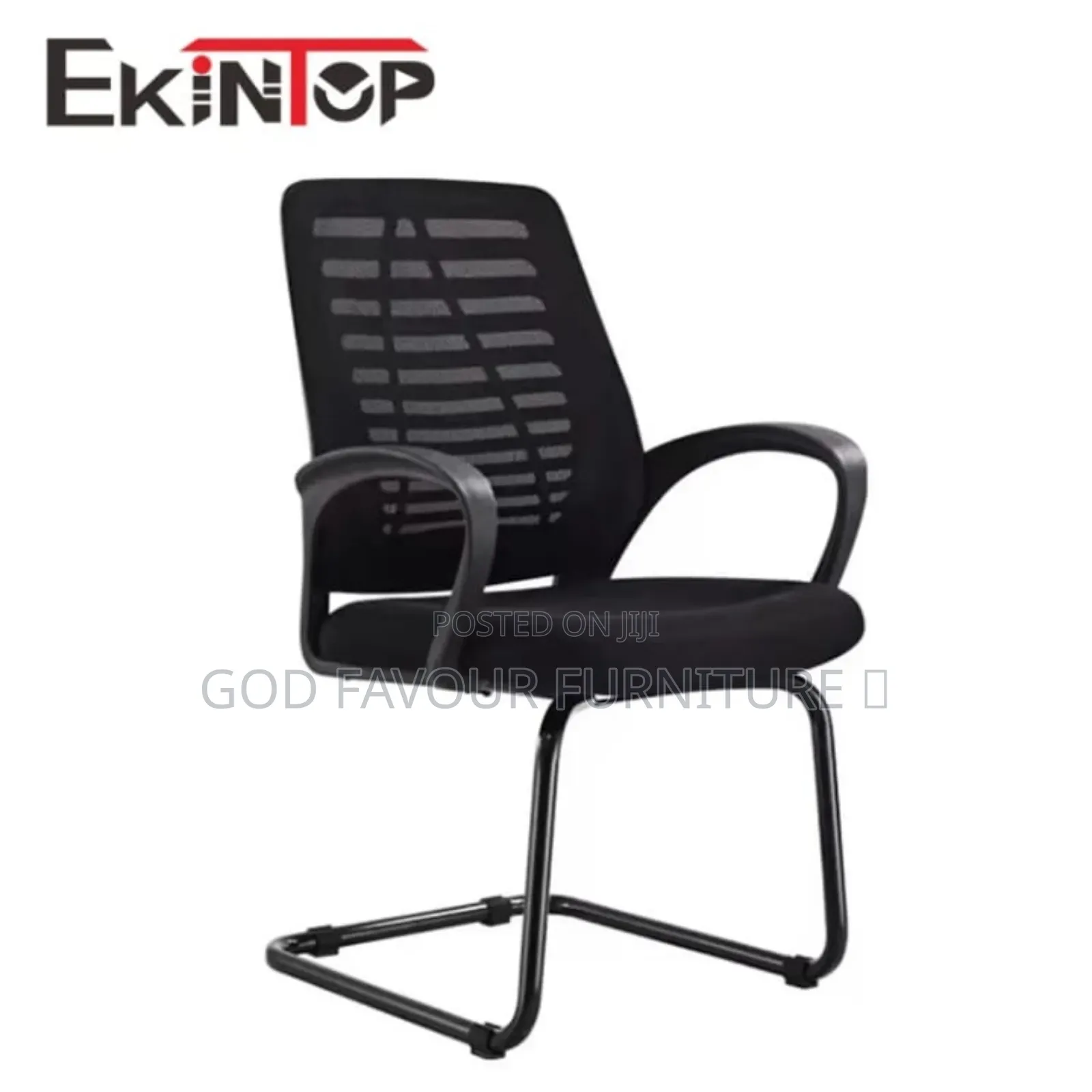Black Waiting Office Chair Hdw6