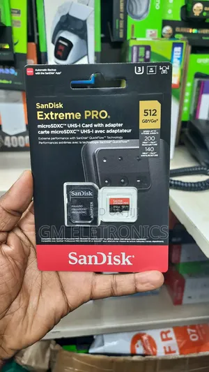 Original Extreme Pro 512gb Micro-Sd With Adapter