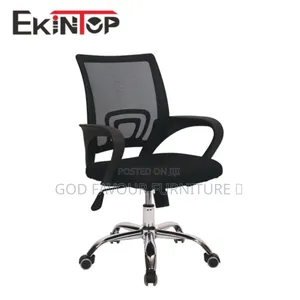 Black Ergonomic Adjustable Mesh Chair Yge3