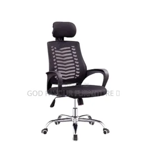 High Back Ergonomic Headrest Office Chair Wbh6