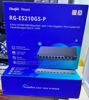 Ruijie Reyee Rg-Es210gs-P Cloud Managed Switch