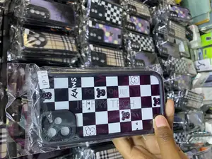 Kaws Grid Lattice Plaid Tartan Damier iPhone 11 Case