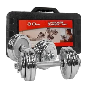 30kg Dumbells Chrome