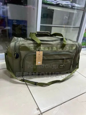 Canvas Material Large Multi Pockets Travel Duffel Bag