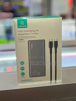 Usams 65w Fast Charging Supermac Series Power Bank 30000mah