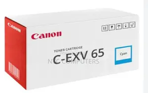 Canon Toner C-Exv 65 Cyan (Yield: 11,000 Pages)