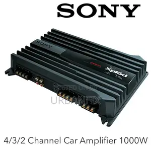 Sony 1000watts 4 Channel Bridgeable Car Powerful Amplifier