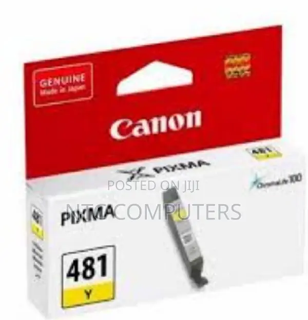 Canon Cli-481 Yellow Ink Cartridge