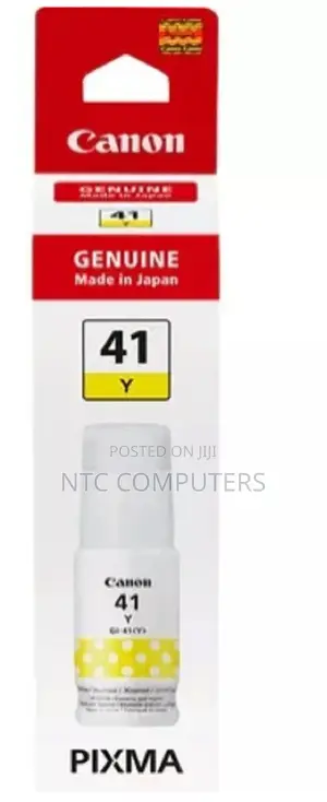 Canon Ink Bottle Gi-41 Yellow
