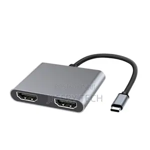 Gift Usb Hub 2 in 1 Usb-C / Type-C to Dual Hdmi Hub Docking