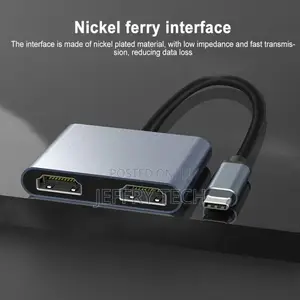 Gift Usb Hub 2 in 1 Usb-C / Type-C to Dual Hdmi Hub Docking