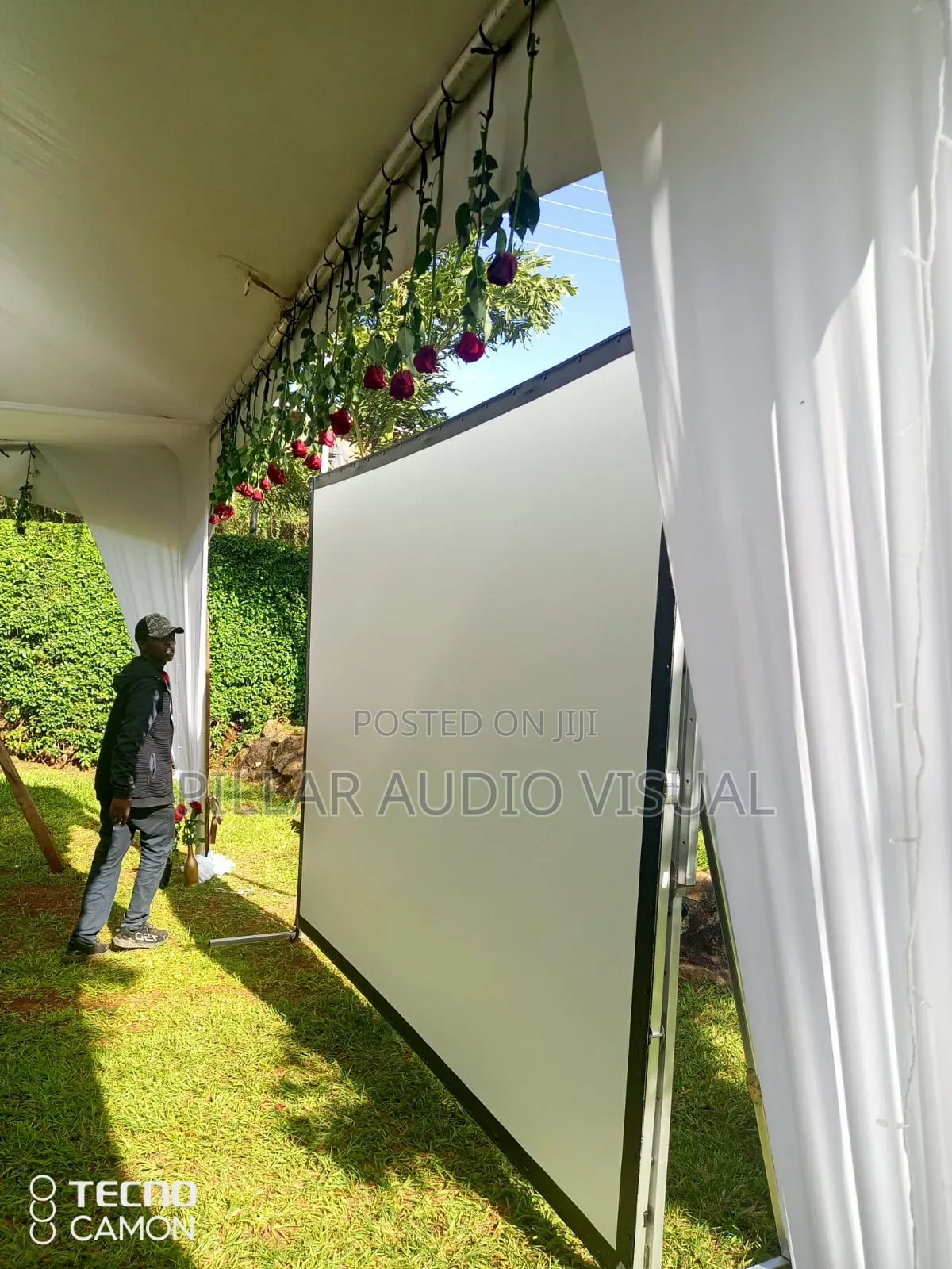 Projector Projector Screen for Hire, Big Size Screen