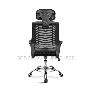 Hhigh Back Adjustable Headrest Office Chair Qcx4