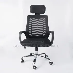 Generic Black Headrest Office Chair Jt3e