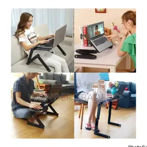 *Laptop Stand With Mouse Pad and Fun*