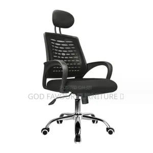 Modern Office Chair Black With Headrest Dxs8