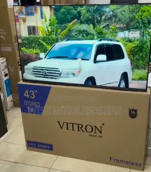Vitron 43" Smart Tv With Bluetooth And Inbuilt Decorder