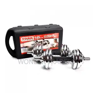 Chrome Dumbells* 15kg (Case Package)
