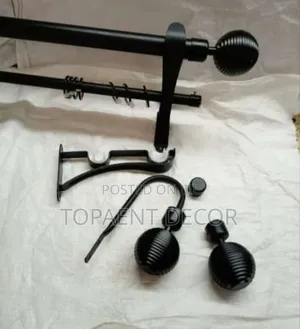 Powder Coated Black Double Road With Accessories