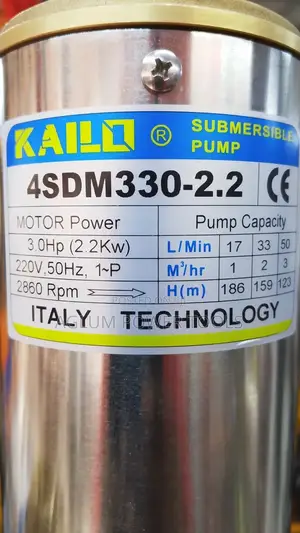 Submersible Pump 3hp