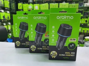 Oraimo Car Charger With 2-in-1 Lightning and Micro Usb Cable