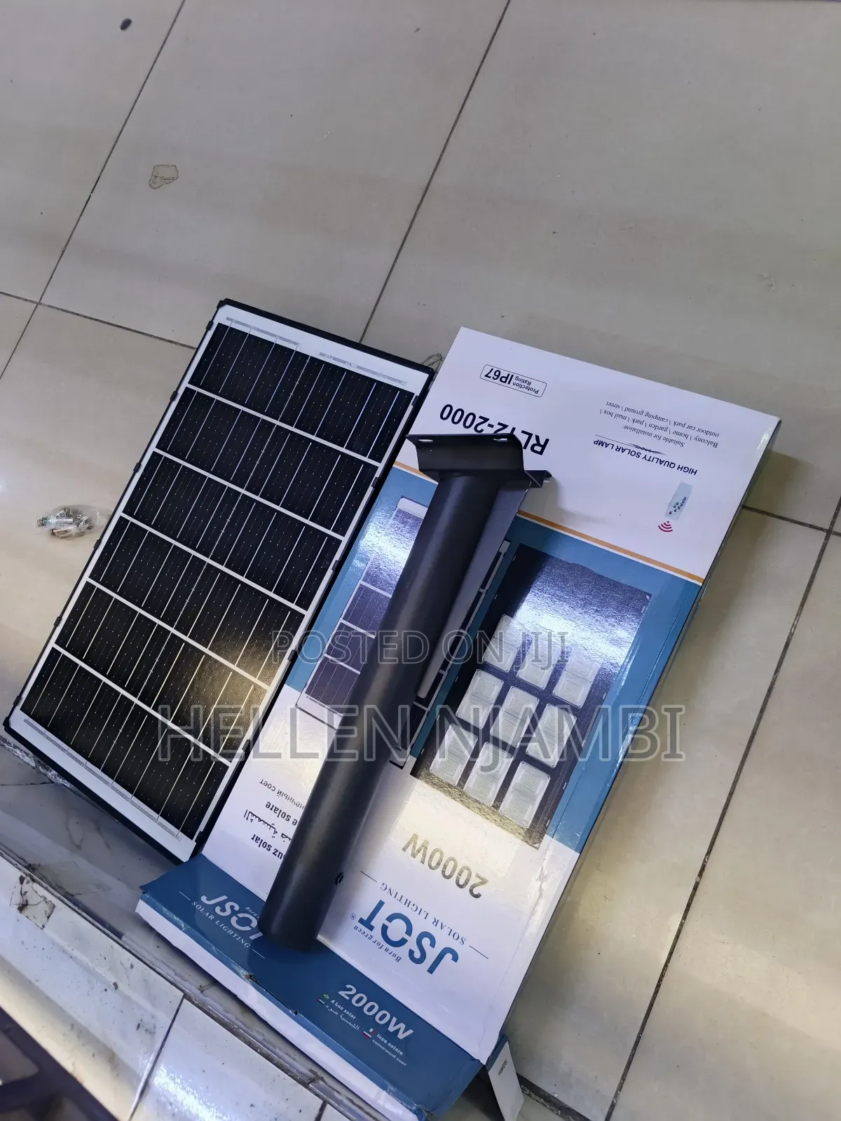 2000watts Solar Street Lamp