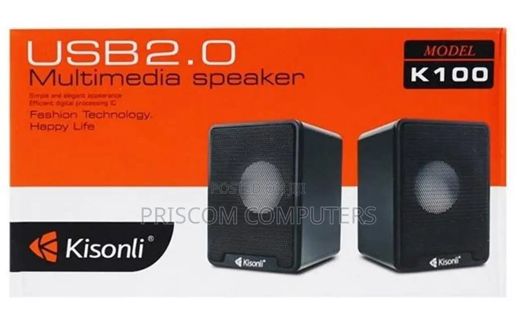 Kisonli K100 Usb Multimedia Speaker Computer Laptop Desktop