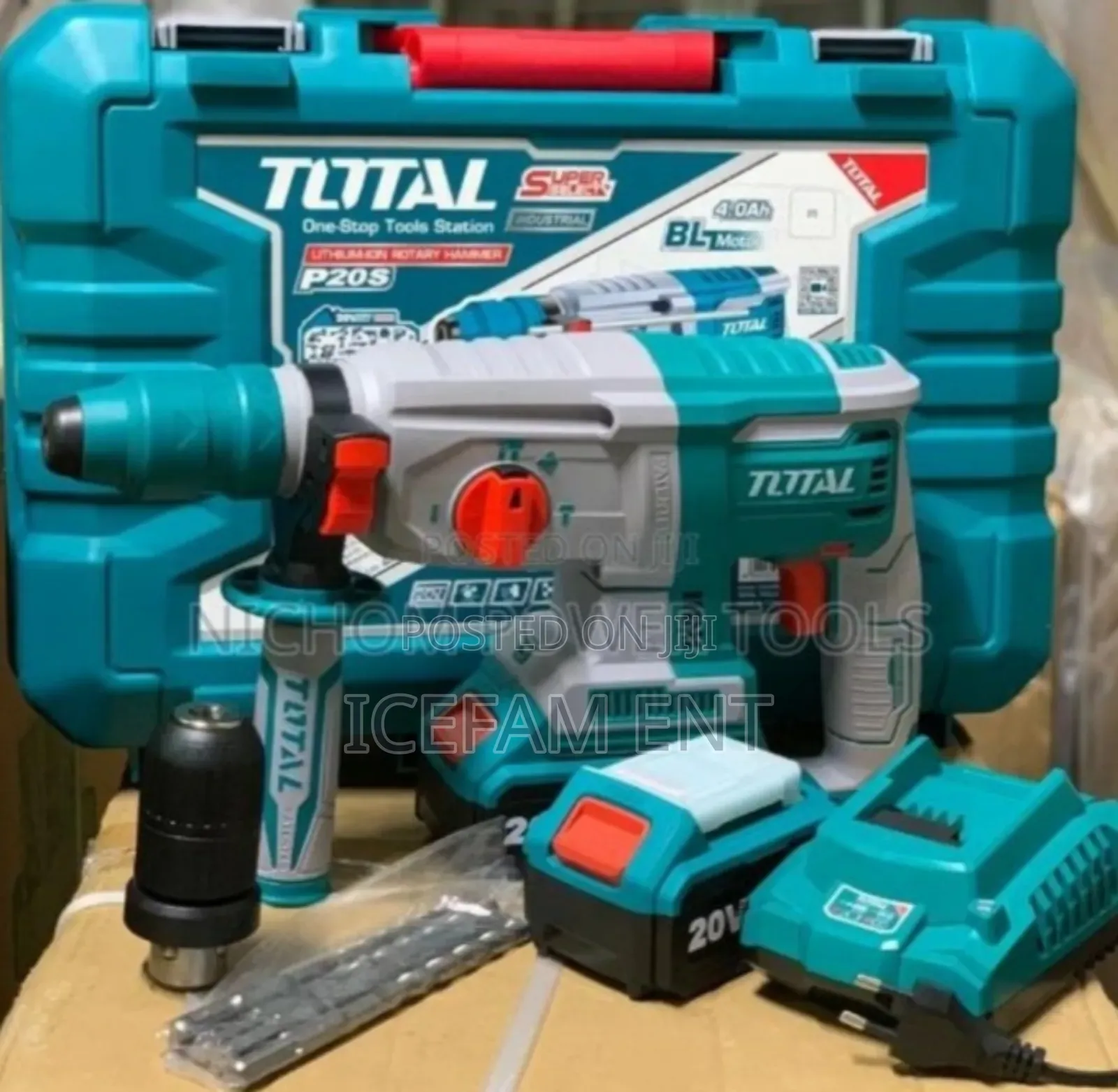 Total 20v Cordless Rotary Hammer/Rotary Hammer