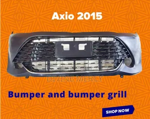 Toyota Axio 2015 Bumper and Grill