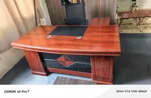 Executive Imported Modern Mahogany Office/Home Desk 1.6 Mtr