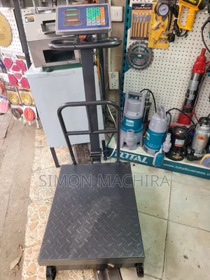600kg Measuring Platform Scale With Wheels