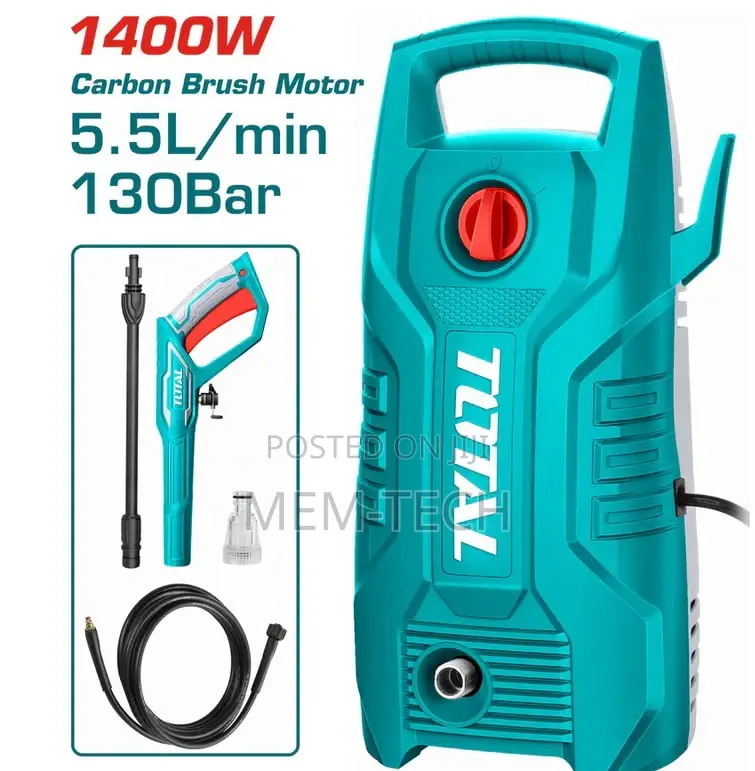 Total Tgt11316 High Pressure Washer 1400w