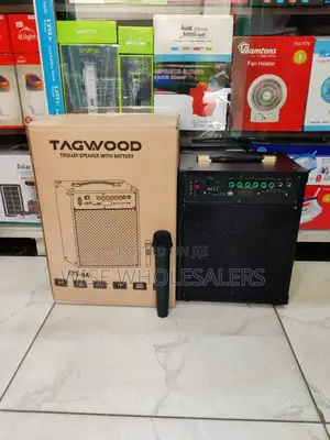 *Tagwood 6" Rechargeable Portable Speaker 8a
