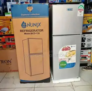 Nunix Double Door 138 Litres Digital Refrigerator