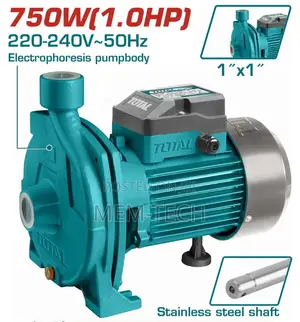 Total Twp27506 Centrifugal Pump 750w(1hp)
Max.Head:30m