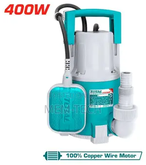 Total Twp64006 Submersible Pump 400w
Max. Head: 8m