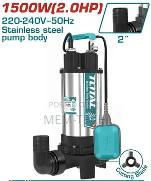 Total TWP Sewage Submersible Pump 1500w(2.0hp