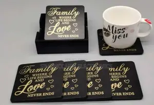Family Write Up Cup Coaster