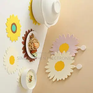 Daisy Shape Silicone Coaster Heat Resistant Mats Cup