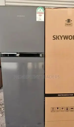 Refregirator Skyworth 280litres, 2 Door Non-Frost