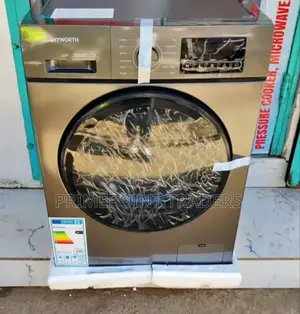 Washing Machine, Skyworth, 8kg Front Load(Silver)