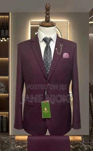 Maroon Suit