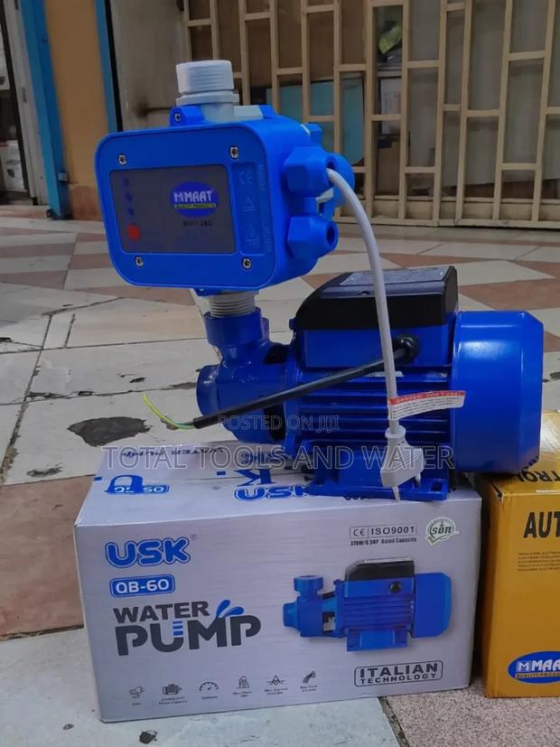Automated Usk Surface Water Pump 0.5hp 28m Head+Controller