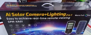Confident Ai Solar Camera + Lighting 2 in 1 | 1080p SPM-Xa01