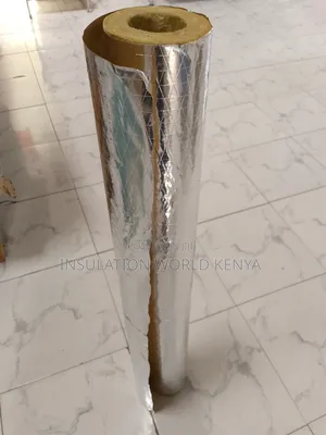 Foil-Faced Rockwool Pipe Insulation 2” X 1m X 25mm