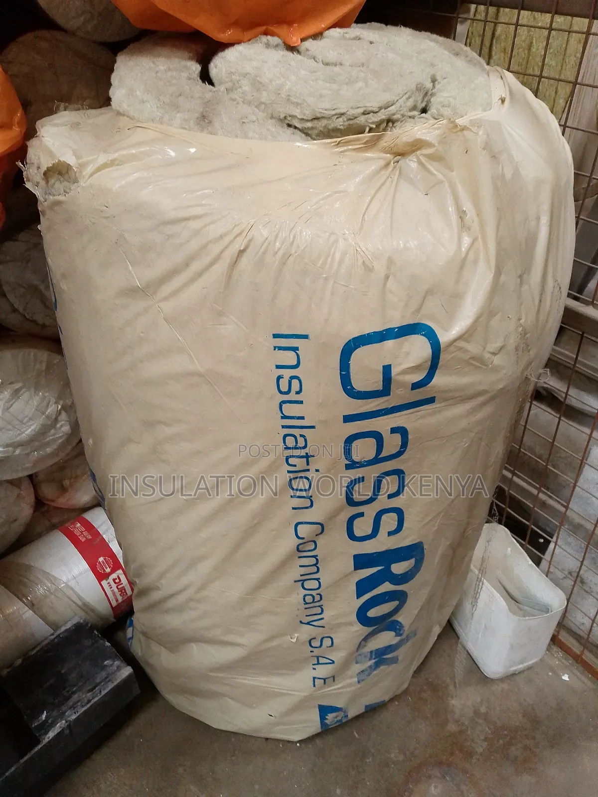 Rockwool Insulation Blanket 3m×1m×100mm- Heavy Duty With Ss