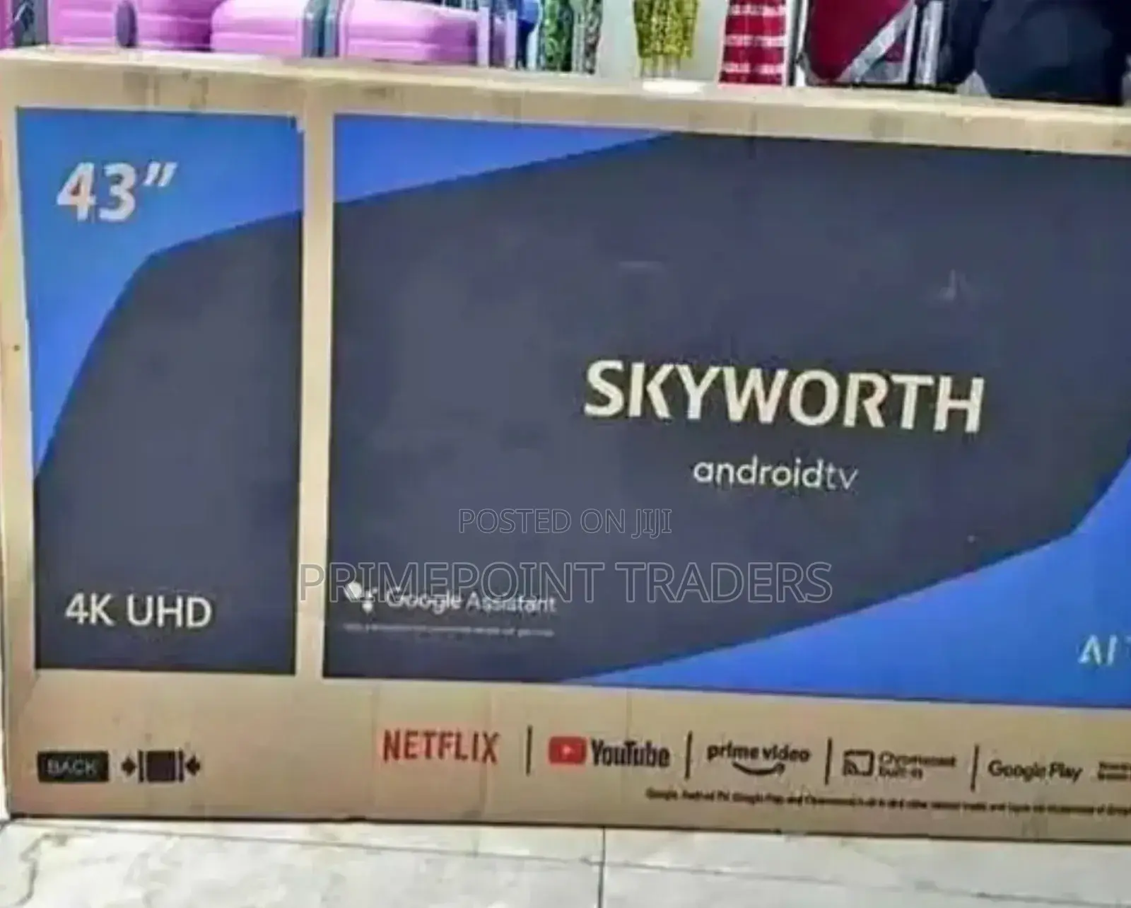 Television Skyworth 43" Smart Google Tv